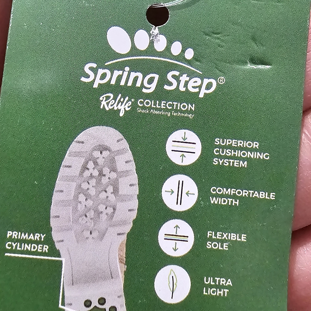 Spring Step Black and Green Insole - Picture 6 of 9